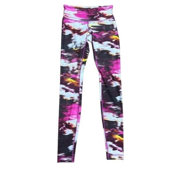 Lululemon Wunder Under Pant III Luxtreme Pigment Wind Berry Rumble Multi Size 4 - Picture 3 of 9